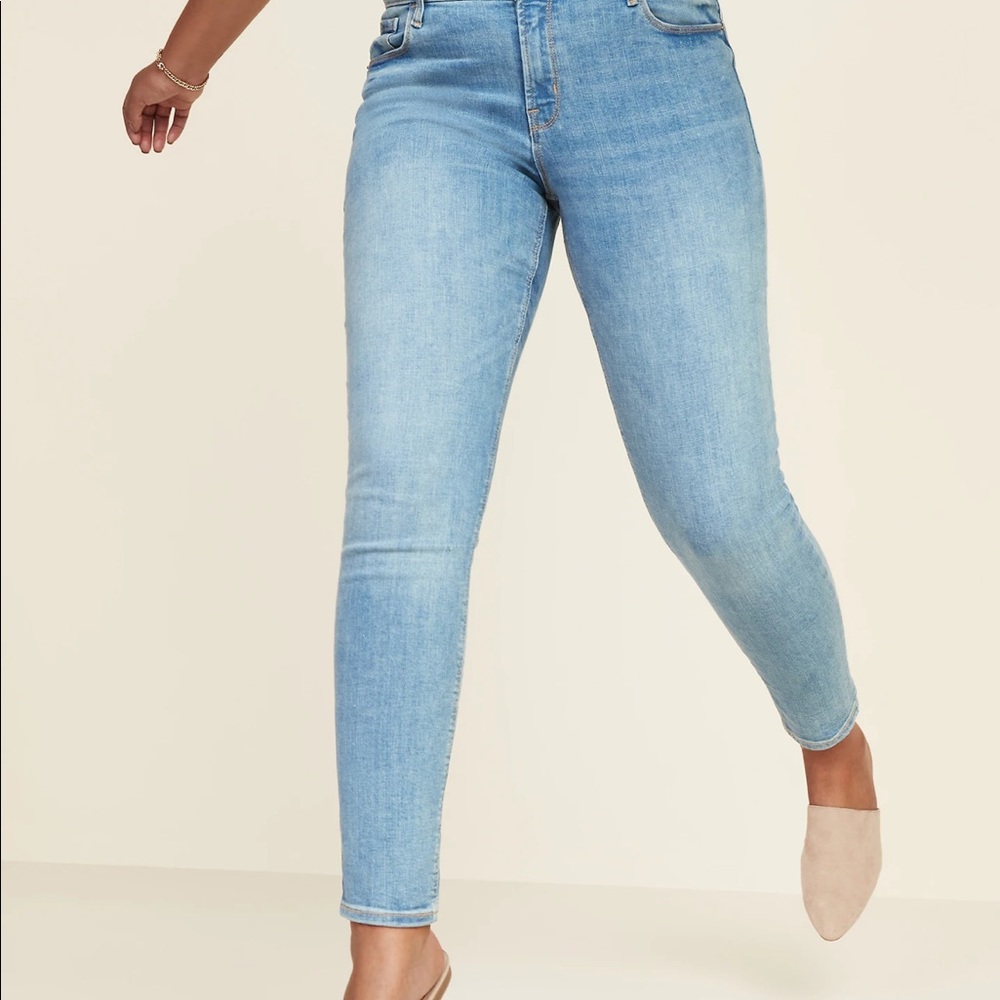 Old Navy Rockstar Super Skinny Jeans 8 Long